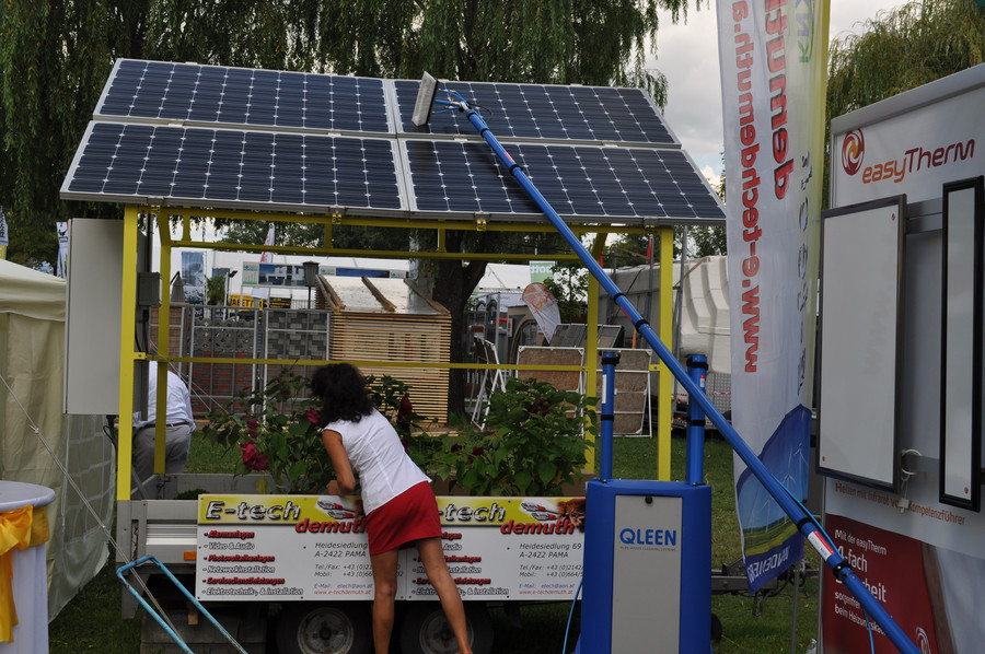 Mobile Insel-PV-Anlage