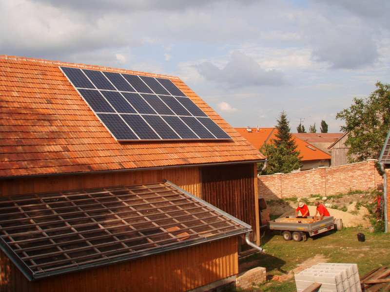 PV Anlage in Höflein